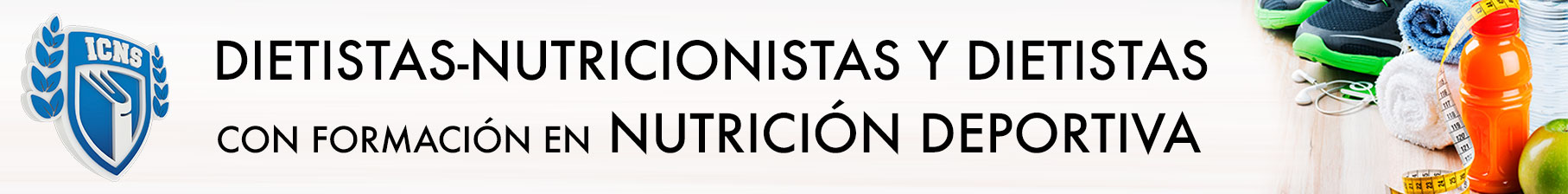 Dietistas-Nutricionistas y Dietistas con formación en nutrición deportiva