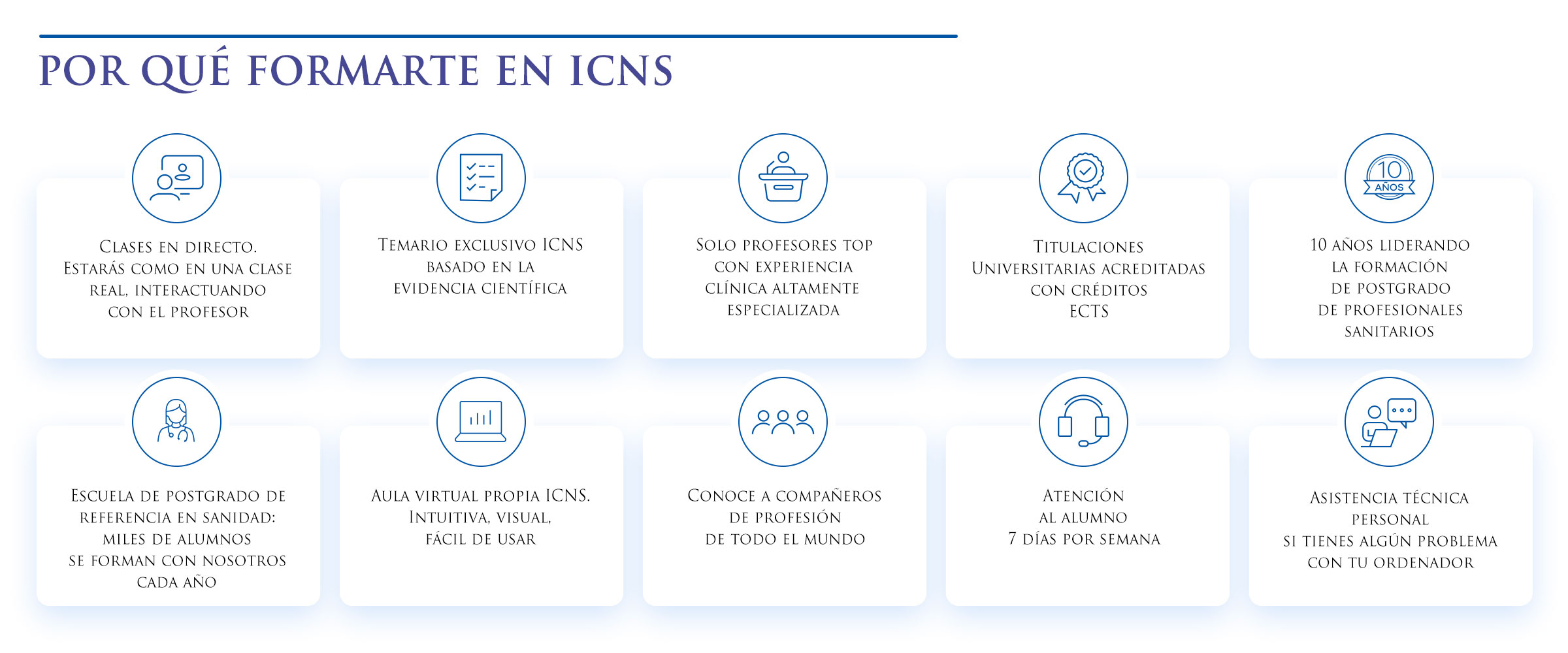 Porqué formarte en ICNS