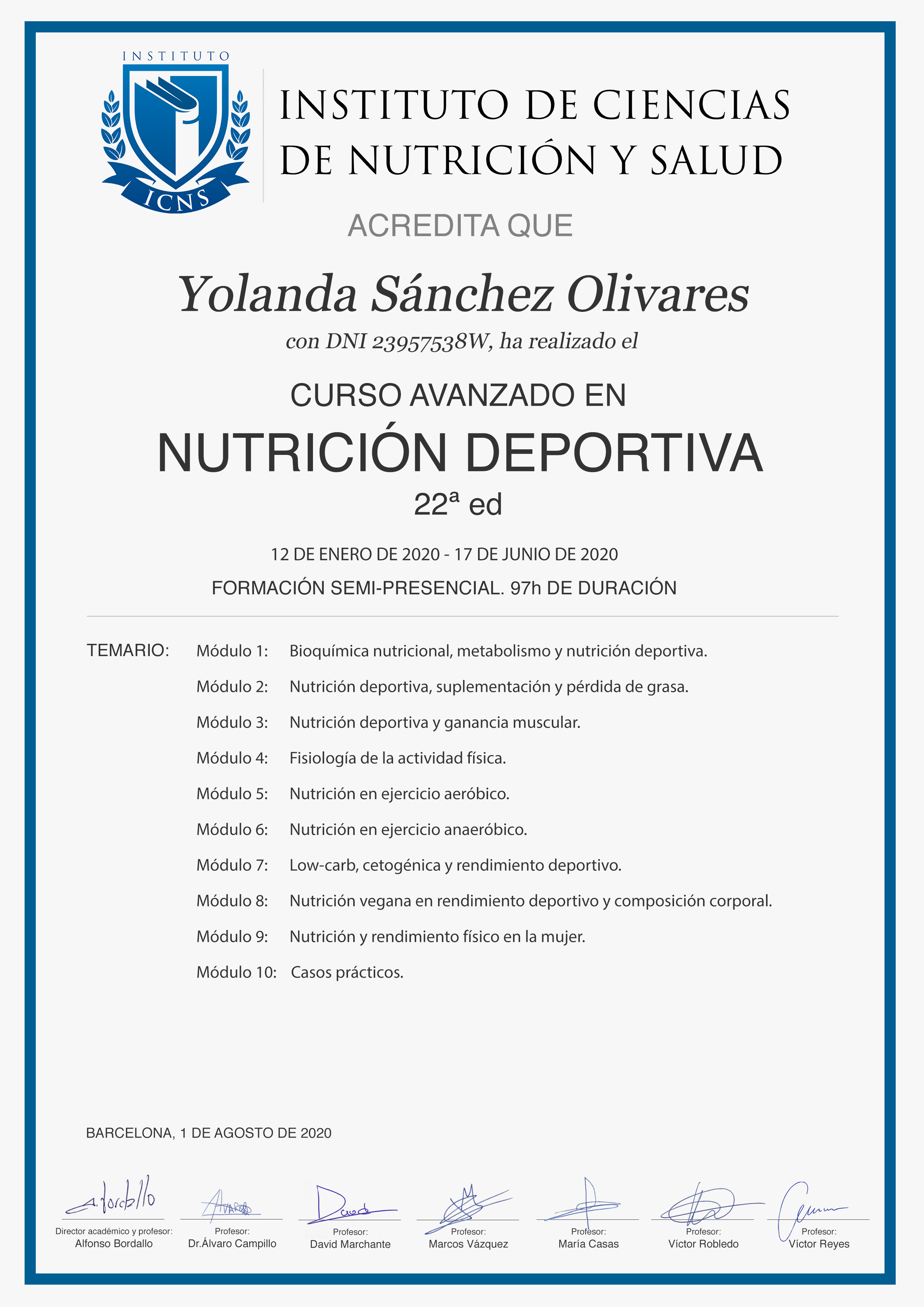 Yolanda Snchez Olivares